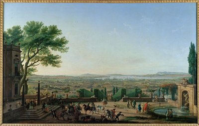 De stad en haven van Toulon ... door Claude Joseph Vernet