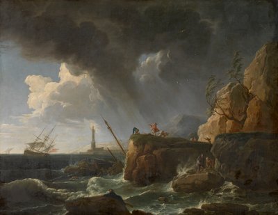 Zeegezicht door Claude Joseph Vernet