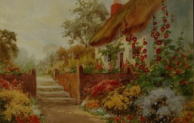 Tuin Scène door Claude Leighton Fisher
