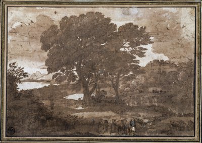 Landschap door Claude Lorrain