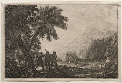 Landschap met Bandieten door Claude Lorrain