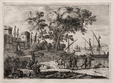 De tekenaar door Claude Lorrain