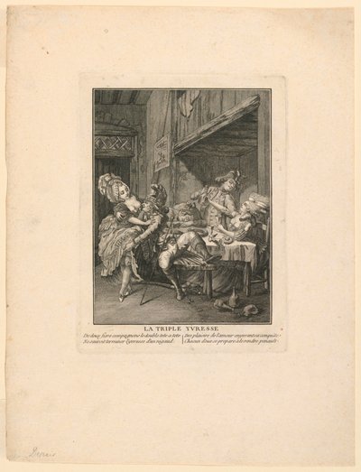 La Triple Y Vresse door Claude Louis Desrais