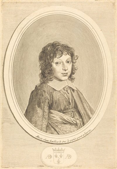 Armand de Bourbon, Prins van Condé door Claude Mellan