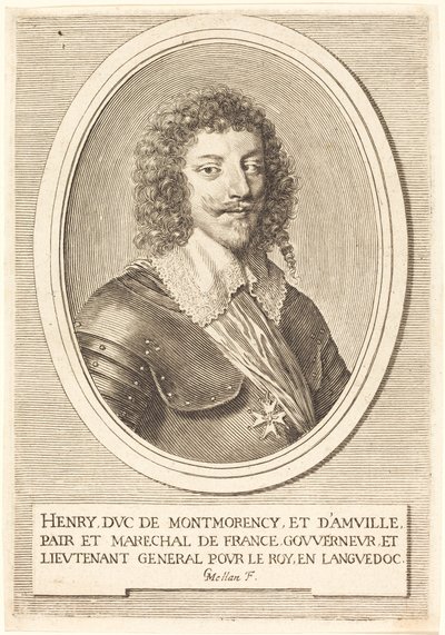 Claude de Lingendes door Claude Mellan