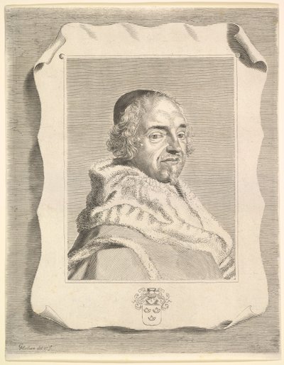 François-Théodore de Nesmond, ca. 1661 door Claude Mellan