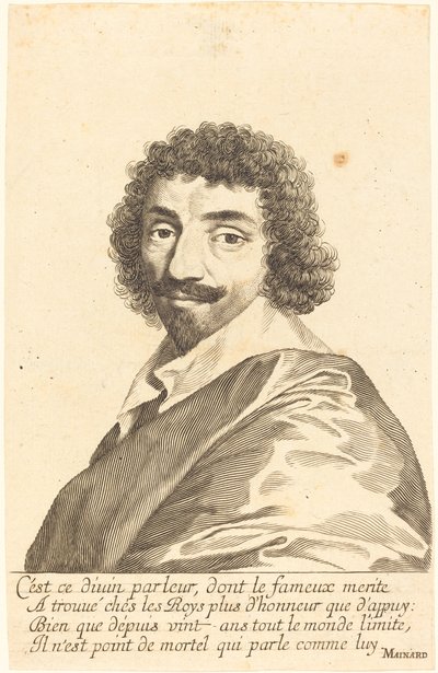 Jean-Louis Guez de Balzac door Claude Mellan