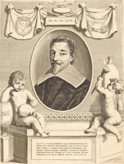 Jean Habert de Monturor door Claude Mellan