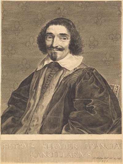 Pierre Séguier door Claude Mellan