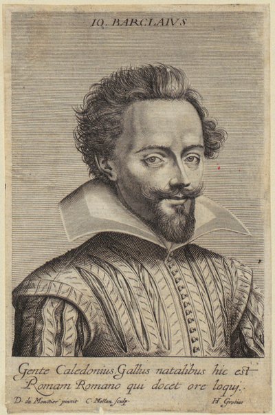 Portret van Jean Barclay door Claude Mellan