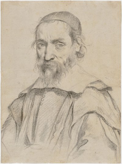 Portret van Nicolas-Claude Fabri de Peiresc door Claude Mellan