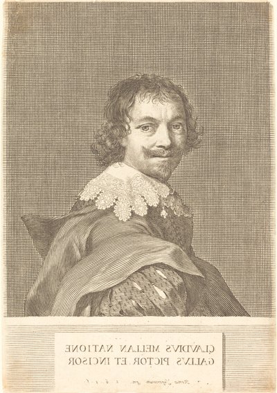 Zelfportret door Claude Mellan