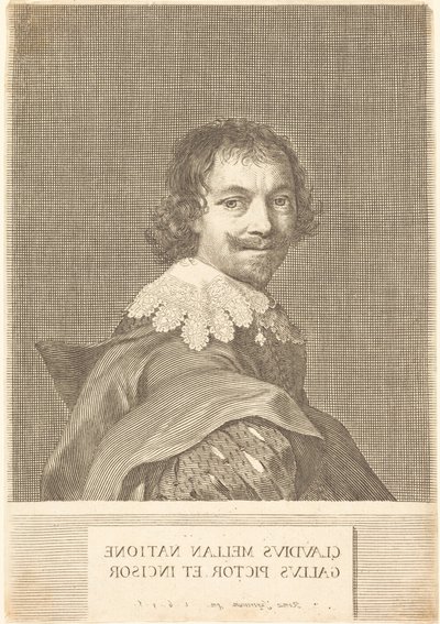 Zelfportret door Claude Mellan