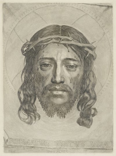 De zweetdoek door Claude Mellan