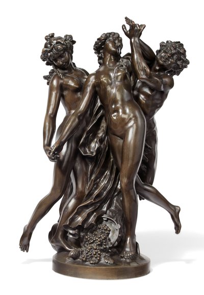 De Drie Gratiën, ca. 1860 door Claude Michel (after) Clodion