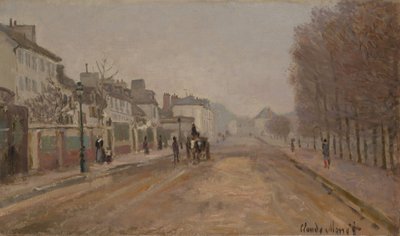 Boulevard Héloise, Argenteuil door Claude Monet
