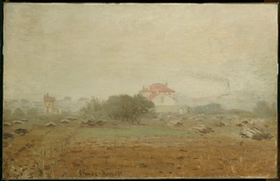 Mist, 1872 door Claude Monet
