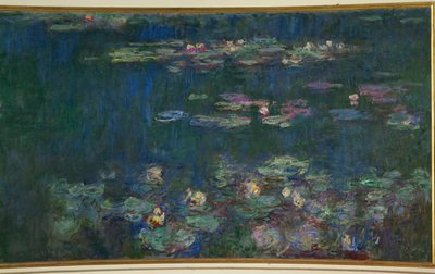 Les Nympheas (olieverf op doek) door Claude Monet