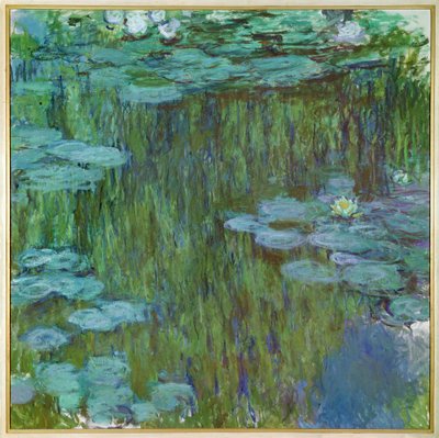 Nympheas a Giverny (olieverf op doek) door Claude Monet