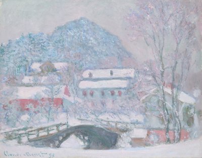 Sandvika, Noorwegen, 1895 door Claude Monet
