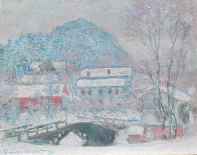 Sandvika, Noorwegen, 1895 door Claude Monet