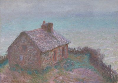 Het douanekantoor van Varengeville door Claude Monet