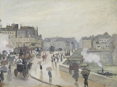 De Pont Neuf door Claude Monet