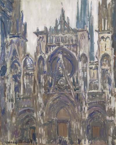 De Kathedraal van Rouen, 1892 door Claude Monet