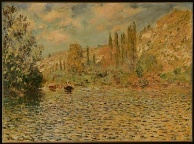 De Seine bij Vetheuil door Claude Monet