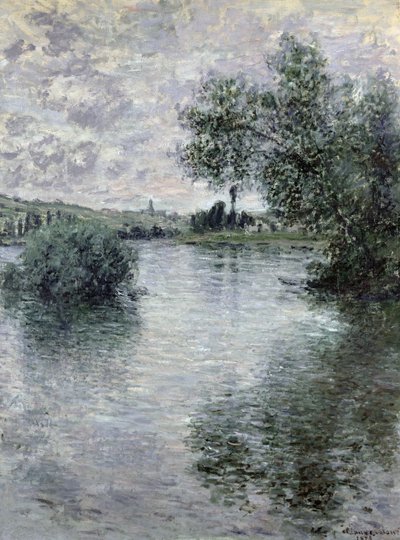 De Seine bij Vetheuil door Claude Monet