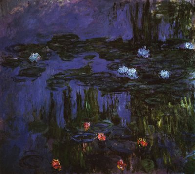 Waterlelies door Claude Monet