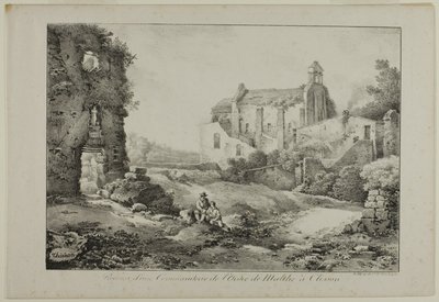 Ruïnes van de Commandopost van de Orde van Malta, Clisson door Claude Thienon