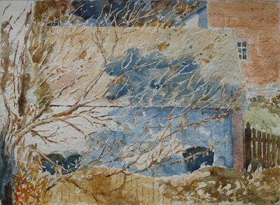 4635 Yuma, 2015 (aquarel) door Clive Wilson