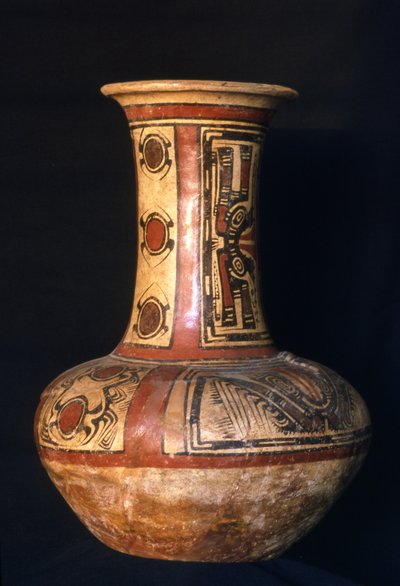 Hooghalsige pot, Vroege Cocle-fase, 700-800 AD door Cocle Culture