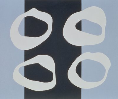 Blauwe grond IV, 1998 door Colin Booth