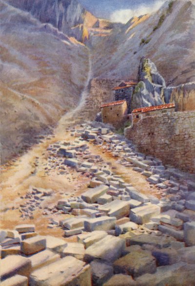 Ravaccione-groeven, Carrara door Commendator Formilli