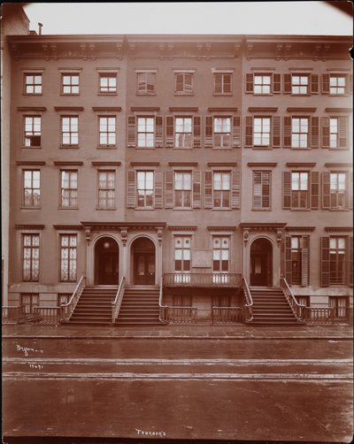 Gevel van het National Conservatory of Music of America (Thurber