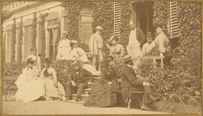 Kasteel van Francport door Comte Olympe Aguado