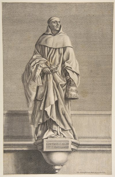 Sint Petrus Celestinus door Conrad Lauwers
