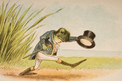 Een kikker die zou gaan vrijen, uit 