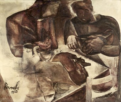 Zwart brood door Constant Permeke