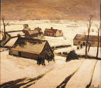 De laatste sacramenten door Constant Permeke