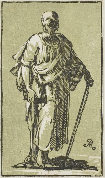 St. Simon door Conte Antonio Maria Zanetti the Elder