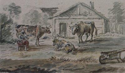Vee voor een Huisje door Copplestone Warre Bamfylde
