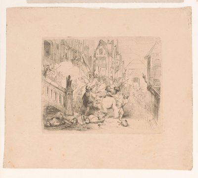 Frans Hercules van Anjou uit Antwerpen verjaagd door Corneille Seghers
