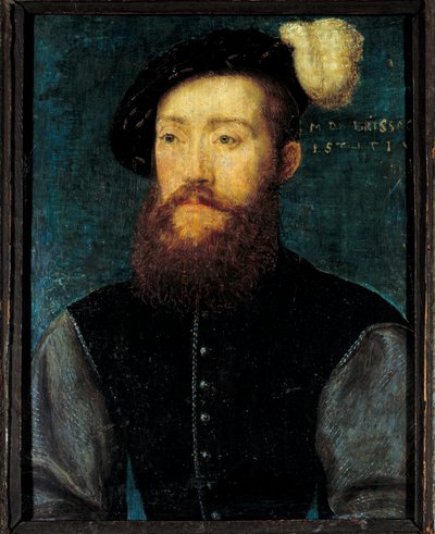 Portret van Charles de Cosse, graaf van Brissac door Corneille de la  Haye