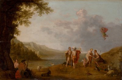 Het Oordeel van Paris door Cornelis Adamsz. Willaerts