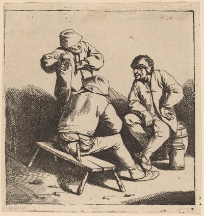 De Drie Drinkers door Cornelis Pietersz Bega