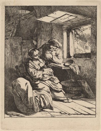 De Jonge Moeder door Cornelis Pietersz Bega