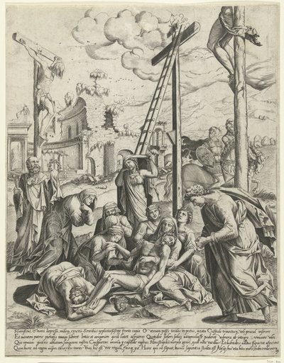 Kruisafneming door Cornelis Bos